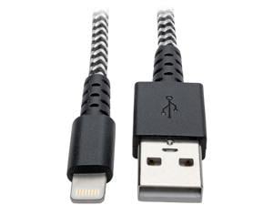 Tripp Lite Heavy Duty Lightning to USB Sync / Charge Apple iPhone iPad 3ft (M100-003-HD)