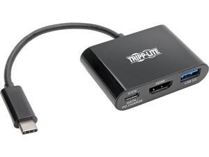 Tripp Lite USB C to HDMI Multiport Adapter w/USB Hub PD Charging USB Type C (U444-06N-H4UB-C)