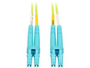 Tripp Lite Duplex Multimode Fiber Patch Cable OM5 LC to LC 50/125 100Gb 10M (N820-10M-OM5)