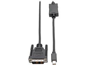 Tripp Lite Mini DisplayPort to DVI Adapter Cable M/M 1080p mDP to DVI 3ft (P586-003-DVI) Tripp Lite Mini DisplayPort to DVI Adapter Cable M/M 1080p mDP to DVI 3ft (P586-003-DVI)