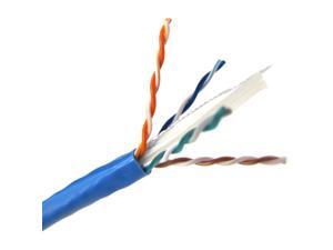 WELTRON T2404L6P-BL 1000 ft. Cat 6 Blue UTP 550 MHz Solid Plenum Cable WELTRON T2404L6P-BL 1000 ft. Cat 6 Blue UTP 550 MHz Solid Plenum Cable
