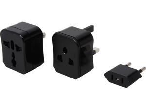 Kanex Travel Bud International 3-in-1 Universal AC Wall Converter for US, UK, EU and AU (INTADPBLK) Kanex Travel Bud International 3-in-1 Universal AC Wall Converter for US, UK, EU and AU (INTADPBLK)