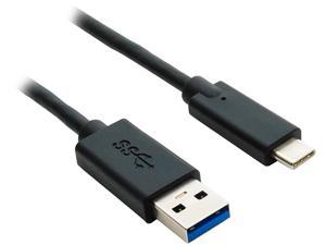 Nippon Labs 60USB3-31CA-3 USB Type-C Male to USB 3.0 (G1) A Male Cable, 3 ft. USB-C To A Black Cable