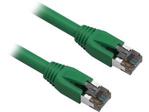 Nippon Labs 60CAT8-1-24GN 1 ft. Cat 8 Green 2GHz, 40G, 24AWG, S/FTP - Shielded Latest 40Gbps 2000Mhz SFTP Patch Cord, Heavy Duty High Speed Cat 8 LAN Network RJ45 Cable - in Wall, Outdoor for Router, Nippon Labs 60CAT8-1-24GN 1 ft. Cat 8 Green 2GHz, 40G, 24AWG, S/FTP - Shielded Latest 40Gbps 2000Mhz SFTP Patch Cord, Heavy Duty High Speed Cat 8 LAN Network RJ45 Cable - in Wall, Outdoor for Router,