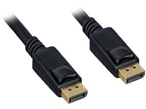 Nippon Labs 24AWG DisplayPort 1.2 Cable With Latch Male to Male, Supports 4K@30Hz, CL2 Rated, 50 ft. DP Cable - 30DP-DPDP24-50