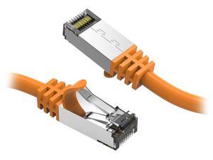 Nippon Labs 60CAT8-0.5-26OR Cat8 Ethernet Cable 0.5 feet Slim Series - Orange | 2GHz, 40G, S/FTP - Shielded 40Gbps 2000Mhz SFTP Patch Cord,Cat8 RJ45 Cable - in Wall, Outdoor for Router, Modem, etc. Nippon Labs 60CAT8-0.5-26OR Cat8 Ethernet Cable 0.5 feet Slim Series - Orange | 2GHz, 40G, S/FTP - Shielded 40Gbps 2000Mhz SFTP Patch Cord,Cat8 RJ45 Cable - in Wall, Outdoor for Router, Modem, etc.