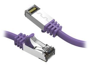 Nippon Labs 60CAT8-10-26PU Cat8 Ethernet Cable 10 feet Slim Series - Purple | 2GHz, 40G, S/FTP - Shielded 40Gbps 2000Mhz SFTP Patch Cord,Cat8 RJ45 Cable - in Wall, Outdoor for Router, Modem, etc. Nippon Labs 60CAT8-10-26PU Cat8 Ethernet Cable 10 feet Slim Series - Purple | 2GHz, 40G, S/FTP - Shielded 40Gbps 2000Mhz SFTP Patch Cord,Cat8 RJ45 Cable - in Wall, Outdoor for Router, Modem, etc.