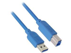 Nippon Labs 15ft.USB 3.0 Type A Male to B Male Cable for Printer and Scanner 50USB3-AB-15, Blue