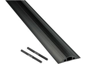 Black 3.15 Width X 13.1 Length Carpet Cord Cover Cord Cover Floor Carpet to Hold Wires in Place Along Walls and Under Desks Cable Grip Strip Pecfect for Commercial Office Closed Loop Carpet