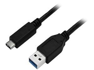 StarTech.com USB315AC1M Black USB to USB-C Cable - M/M StarTech.com USB315AC1M Black USB to USB-C Cable - M/M