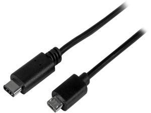 StarTech USB2CUB50CM StarTech.com USB C to Micro USB Cable - 0.5m - M / M - Thunderbolt 3 Compatible - Micro USB Cord -USB Type C to Micro USB Cable