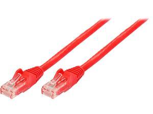 StarTech N6PATCH2RD StarTech.com Cat6 Patch Cable - 2 ft - Red Ethernet Cable - Snagless RJ45 Cable - Ethernet Cord - Cat 6 Cable - 2ft StarTech N6PATCH2RD StarTech.com Cat6 Patch Cable - 2 ft - Red Ethernet Cable - Snagless RJ45 Cable - Ethernet Cord - Cat 6 Cable - 2ft