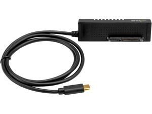 StarTech USB31C2SAT3 USB C to SATA Adapter Cable - for 2.5 / 3.5” SATA Drives - 10Gbps - USB 3.1 - SATA to USB Adapter - External Hard Drive Cable StarTech USB31C2SAT3 USB C to SATA Adapter Cable - for 2.5 / 3.5” SATA Drives - 10Gbps - USB 3.1 - SATA to USB Adapter - External Hard Drive Cable