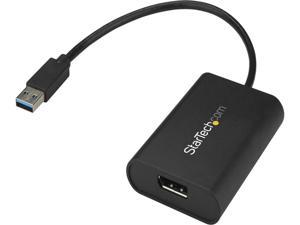 StarTech USB32DPES2 USB to DisplayPort Adapter - 4K 30Hz - USB 3.0 - USB Display Adapter - Dual Monitor Adapter - Multi Monitor Adapter