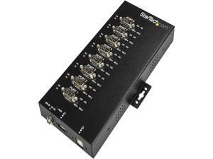 StarTech ICUSB234858I USB to RS-232/422/485 Serial Adapter - 8 Port - Industrial - 15 kV ESD Protection - USB to Serial Adapter - USB to Serial Hub StarTech ICUSB234858I USB to RS-232/422/485 Serial Adapter - 8 Port - Industrial - 15 kV ESD Protection - USB to Serial Adapter - USB to Serial Hub