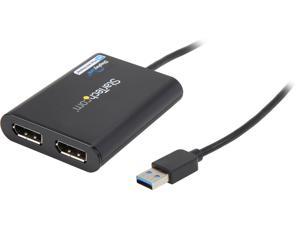 StarTech.com USB32DP24K60 USB to Dual DisplayPort Adapter - 4K 60Hz - USB 3.0 (5Gbps) - USB Dual Monitor Adapter - Dual DisplayPort Adapter