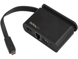 StarTech.com DKT30CHCPD USB C Multiport Adapter with HDMI - 4K - Mac / Windows - 2x USB 3.0 1xC 1xA - 100W PD 3.0 - USB C Adapter - GbE StarTech.com DKT30CHCPD USB C Multiport Adapter with HDMI - 4K - Mac / Windows - 2x USB 3.0 1xC 1xA - 100W PD 3.0 - USB C Adapter - GbE