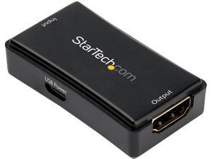 StarTech.com HDBOOST4K2 45ft / 14m HDMI Signal Booster - 4K 60Hz - USB Powered - HDMI Inline Repeater & Amplifier - 7.1 Audio Support (HDBOOST4K2) StarTech.com HDBOOST4K2 45ft / 14m HDMI Signal Booster - 4K 60Hz - USB Powered - HDMI Inline Repeater & Amplifier - 7.1 Audio Support (HDBOOST4K2)