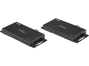 StarTech.com ST121HD20FXA HDMI Over Fiber Extender - 4K 60Hz Video Transmitter & Receiver - Up to 3300 ft. (1000m) - 7.1 Surround Sound (ST121HD20FXA)