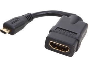StarTech.com HDADFM5IN No 5in High Speed HDMI Adapter Cable with Ethernet to HDMI Micro - F/M