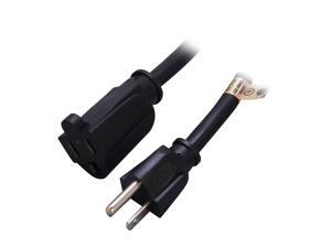 StarTech.com PAC1011410 10 ft Power Extension Cord - NEMA 5-15R to NEMA 5-15P - 14 AWG Power Cable - 125 Volts at 15 Amps - SJT - 10ft StarTech.com PAC1011410 10 ft Power Extension Cord - NEMA 5-15R to NEMA 5-15P - 14 AWG Power Cable - 125 Volts at 15 Amps - SJT - 10ft