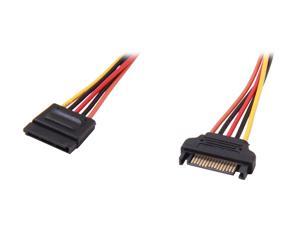 StarTech.com SATAPOWEXT12 1 ft. 15 pin SATA Power Extension Cable