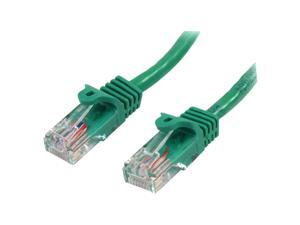 StarTech.com 5 ft Cat5e Green Snagless RJ45 UTP Cat 5e Patch Cable - 5ft Patch Cord StarTech.com 5 ft Cat5e Green Snagless RJ45 UTP Cat 5e Patch Cable - 5ft Patch Cord