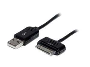 StarTech.com USB2SDC1M Black Dock Connector to USB Cable for Samsung Galaxy Tab StarTech.com USB2SDC1M Black Dock Connector to USB Cable for Samsung Galaxy Tab