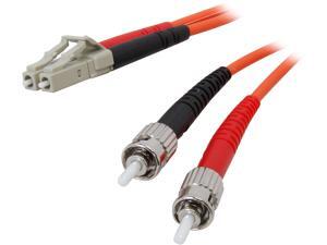 StarTech.com 50FIBLCST1 1m Multimode 50/125 Duplex Fiber Optic Cable Male to Male StarTech.com 50FIBLCST1 1m Multimode 50/125 Duplex Fiber Optic Cable Male to Male