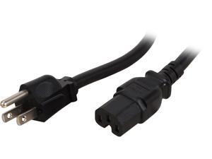 StarTech.com Model PXT515C154 4 ft. Heavy Duty 14 AWG Computer Power Cord - NEMA5-15P to C15 Male to Male StarTech.com Model PXT515C154 4 ft. Heavy Duty 14 AWG Computer Power Cord - NEMA5-15P to C15 Male to Male