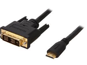 StarTech.com HDCDVIMM1M 3.3 ft. Black Mini HDMI (19 pin) to DVI-D (19 pin) Cable Male to Male StarTech.com HDCDVIMM1M 3.3 ft. Black Mini HDMI (19 pin) to DVI-D (19 pin) Cable Male to Male