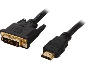 StarTech.com HDDVIMM3 3 ft HDMI to DVI-D Cable - HDMI to DVI Adapter / Converter Cable - 1x DVI-D Male, 1x HDMI Male - Black, 3 feet