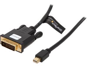 StarTech MDP2DVIS Mini DisplayPort DVI-D DVI tp Single Mode DisplayPort Adapter