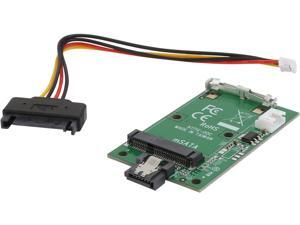 StarTech SAT32MSATM SATA to mSATA SSD Adapter – Port Mounted SATA to Mini SATA Converter Card - Retail StarTech SAT32MSATM SATA to mSATA SSD Adapter – Port Mounted SATA to Mini SATA Converter Card - Retail
