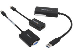 StarTech.com MSTP3MDPUGBK 3-in-1 Accessory Kit for Surface and Surface Pro 4 - mDP to HDMI / VGA - USB 3.0 GbE - Works with Surface Pro 3 and Surface 3