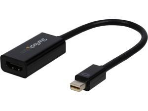 StarTech.com MDP2HD4KS Mini DisplayPort to HDMI Audio / Video Converter – mDP 1.2 to HDMI Active Adapter for Ultrabook / Laptop – 4K @ 30Hz - Black