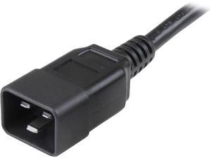 StarTech.com Model PXTC19C20143 3 Feet Computer power cord - C19 to C20, 14 AWG Female to Female StarTech.com Model PXTC19C20143 3 Feet Computer power cord - C19 to C20, 14 AWG Female to Female