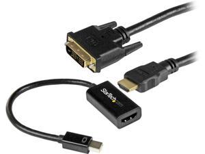 StarTech MDPHDDVIKIT mDP to DVI Connectivity Kit - Active Mini DisplayPort to HDMI Converter
