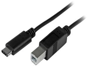 StarTech USB2CB2M 2m 6 ft. USB C to USB B Cable - USB 2.0 - USB Type C Printer Cable M/M - USB 2.0 Type-C to Type-B Cable StarTech USB2CB2M 2m 6 ft. USB C to USB B Cable - USB 2.0 - USB Type C Printer Cable M/M - USB 2.0 Type-C to Type-B Cable