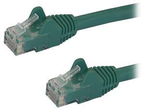 StarTech N6PATCH6GN 6 ft. Green Cat6 Cable with Snagless RJ45 Connectors - Cat6 Ethernet Cable - 6 ft. UTP Cat 6 Patch Cable