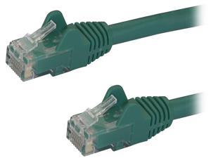 StarTech N6PATCH4GN 4 ft. Green Cat6 Patch Cable with Snagless RJ45 Connectors - Cat6 Ethernet Cable - 4 ft. Cat6 UTP Cable
