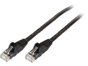 StarTech.com Cat6 Patch Cable - 2 ft. - Black Ethernet Cable - Snagless RJ45 Cable - Ethernet Cord - Cat 6 Cable - 2 ft.
