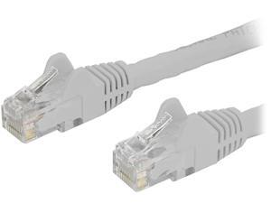 StarTech N6PATCH6INWH Cat6 Patch Cable – 6 in – White Ethernet Cable – Snagless RJ45 Cable – Ethernet Cord – Cat 6 Cable – 6in StarTech N6PATCH6INWH Cat6 Patch Cable – 6 in – White Ethernet Cable – Snagless RJ45 Cable – Ethernet Cord – Cat 6 Cable – 6in