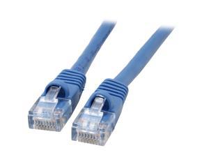 Coboc CY-CAT5E-03-BL 3ft.24AWG Snagless Cat 5e Blue Color 350MHz UTP Ethernet Stranded Copper Patch cord /Molded Network lan Cable