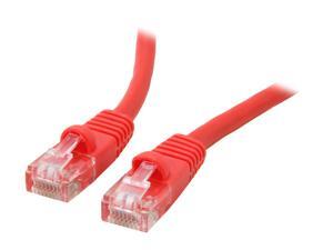 Coboc CY-CAT5E-01-RD 1ft. 24AWG Snagless Cat 5e Red Color 350MHz UTP Ethernet Stranded Copper Patch cord /Molded Network lan Cable Coboc CY-CAT5E-01-RD 1ft. 24AWG Snagless Cat 5e Red Color 350MHz UTP Ethernet Stranded Copper Patch cord /Molded Network lan Cable
