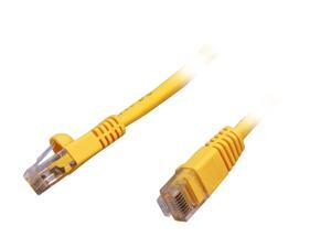 Coboc CY-CAT5E-07-YL 7ft.24AWG Snagless Cat 5e Yellow Color 350MHz UTP Ethernet Stranded Copper Patch cord /Molded Network lan Cable Coboc CY-CAT5E-07-YL 7ft.24AWG Snagless Cat 5e Yellow Color 350MHz UTP Ethernet Stranded Copper Patch cord /Molded Network lan Cable
