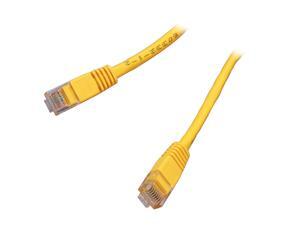 Coboc CY-CAT5E-14-YL 14ft.24AWG Snagless Cat 5e Yellow Color 350MHz UTP Ethernet Stranded Copper Patch cord /Molded Network lan Cable Coboc CY-CAT5E-14-YL 14ft.24AWG Snagless Cat 5e Yellow Color 350MHz UTP Ethernet Stranded Copper Patch cord /Molded Network lan Cable