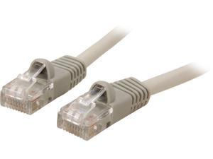 Coboc CY-CAT5E-CMP-75-GY 75ft. 24AWG Snagless Cat 5e Gray Color 350MHz UTP Ethernet Solid Copper Patch cord /Molded Network lan Cable