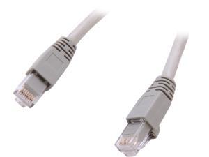 Coboc CY-CAT6-CMP-10-GY 10 ft. 23AWG Snagless Cat 6 Gray Color 550MHz UTP Ethernet Solid Copper Patch cord /Molded Network LAN Cable Coboc CY-CAT6-CMP-10-GY 10 ft. 23AWG Snagless Cat 6 Gray Color 550MHz UTP Ethernet Solid Copper Patch cord /Molded Network LAN Cable