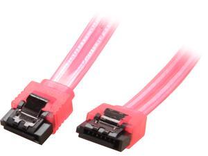 Coboc Model SC-SATA3-24-LL-RD 24" SATA III 6Gb/s Data Cable w/Latch,UV Red Coboc Model SC-SATA3-24-LL-RD 24" SATA III 6Gb/s Data Cable w/Latch,UV Red